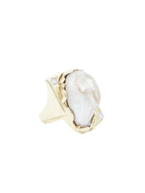 Baroque Pearl Modernist Statement Ring Fine Jewelry arcadeshops.com