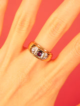 14K Deco Style Sapphire Band Fine Jewelry arcadeshops.com