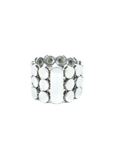 Gucci 18k White Gold Chainmail Band Ring Fine Jewelry arcadeshops.com