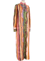 Rainbow Graphic Printed Caftan Dress arcadeshops.com