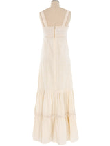Lace Up Peasant Dress Dress arcadeshops.com