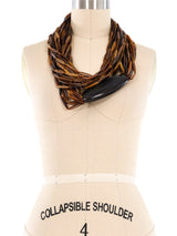 Monies Multistrand Horn and Ebony Necklace Accessory arcadeshops.com