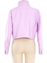 Courreges Lavender Vinyl Jacket Jacket arcadeshops.com