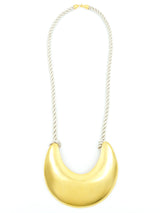 Kenneth Jay Lane Half Moon Pendant Necklace Jewelry arcadeshops.com