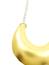 Kenneth Jay Lane Half Moon Pendant Necklace Jewelry arcadeshops.com