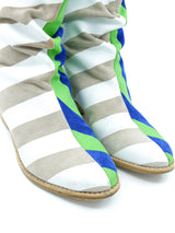 Bernhard Willhelm Colorblock Suede Boots Accessory arcadeshops.com