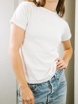 Blank White Tee T-shirt arcadeshops.com