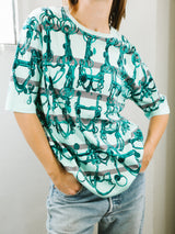 Hermes Equestrian Printed Tee T-shirt arcadeshops.com