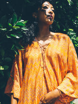 Missoni Orange Chevron Caftan Dress arcadeshops.com