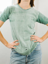1970's Faded Green Tee T-shirt arcadeshops.com