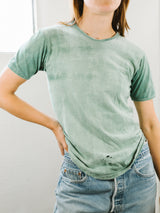 1970's Faded Green Tee T-shirt arcadeshops.com