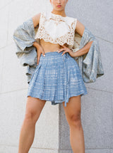 Prada Printed Wrap Skirt Bottom arcadeshops.com