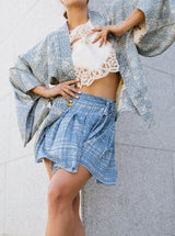 Prada Printed Wrap Skirt Bottom arcadeshops.com