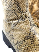 Chanel Python Boots, 7 Accessory arcadeshops.com