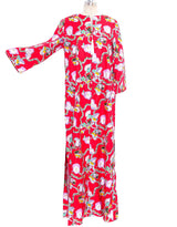 Floral Printed Caftan Dress arcadeshops.com