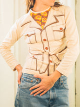 Jacket Printed Long Sleeve Tee T-shirt arcadeshops.com