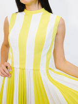 Striped Sleeveless Sun Dress Dress arcadeshops.com