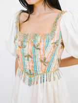 Victor Costa Beaded Bodice Gown Dress arcadeshops.com