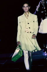 1992 Gianni Versace Lavender Skirt Suit Suit arcadeshops.com