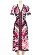 Pucci Printed Silk Dress Dress arcadeshops.com
