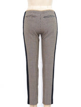 Celine Houndstooth Wool Trousers Bottom arcadeshops.com