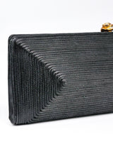1950's Black Cord Clutch Accessory arcadeshops.com