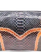 Carlos Falchi Patchwork Envelope Clutch Accessory arcadeshops.com