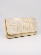 Carlos Falchi Patchwork Envelope Clutch Accessory arcadeshops.com