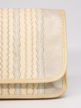 Carlos Falchi Patchwork Envelope Clutch Accessory arcadeshops.com