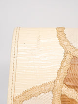 Carlos Falchi Patchwork Envelope Clutch Accessory arcadeshops.com
