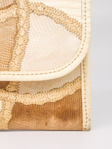 Carlos Falchi Patchwork Envelope Clutch Accessory arcadeshops.com