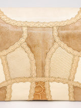 Carlos Falchi Patchwork Envelope Clutch Accessory arcadeshops.com