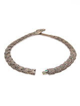 Sterling Silver Articulated Snake Collar Necklace Jewelry arcadeshops.com