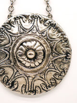 Oversized Medallion Disc Necklace Jewelry arcadeshops.com