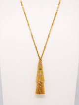 Stylized Tassel Pendant Necklace Jewelry arcadeshops.com