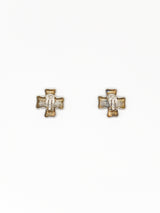 Christian Lacroix Cross Earrings Accessory arcadeshops.com