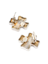 Christian Lacroix Cross Earrings Accessory arcadeshops.com