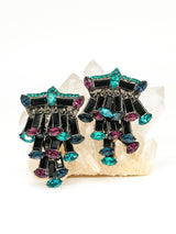 Sorrelli Rhinestone Fringe Earrings Accessory arcadeshops.com