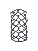 Black Woven Wire Arm Cuff Accessory arcadeshops.com