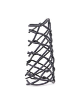 Black Woven Wire Arm Cuff Accessory arcadeshops.com