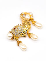 Hutton Wilkinson Koi Fish Brooch Accessory arcadeshops.com