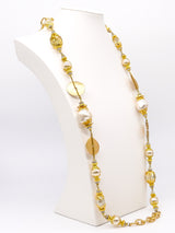 Lawrence Vrba Faux Pearl Sautoir Necklace Accessory arcadeshops.com