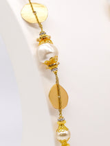 Lawrence Vrba Faux Pearl Sautoir Necklace Accessory arcadeshops.com