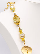 Lawrence Vrba Faux Pearl Sautoir Necklace Accessory arcadeshops.com