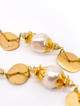 Lawrence Vrba Faux Pearl Sautoir Necklace Accessory arcadeshops.com