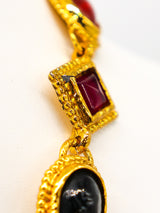 Edouard Rambaud Multicolor Poured Glass Necklace Accessory arcadeshops.com