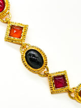 Edouard Rambaud Multicolor Poured Glass Necklace Accessory arcadeshops.com