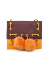 Renaud Pellegrino Laced Pom Pom Satin Bag Accessory arcadeshops.com