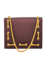 Renaud Pellegrino Laced Pom Pom Satin Bag Accessory arcadeshops.com