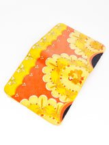 Pucci Printed Velvet Accordian Sectioned Clutch Accessory arcadeshops.com